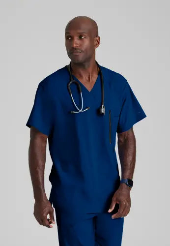 Barco One Scrub Top - Indigo XL