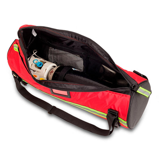 TUBE’S Oxygen Barrel Bag - Red Polyester - 