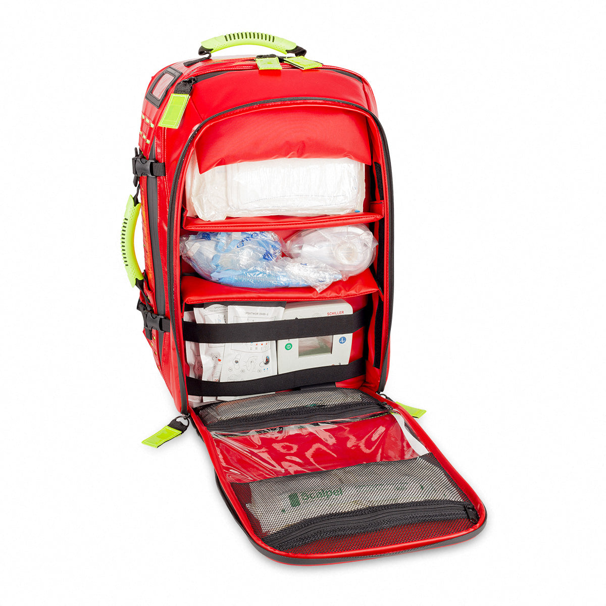 Robust's - Tactical Backpack with Adjustable Inner Layout - Red - 