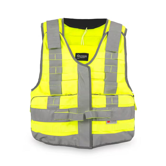 High-visibility technical vest with 3M™ reflective strips - 