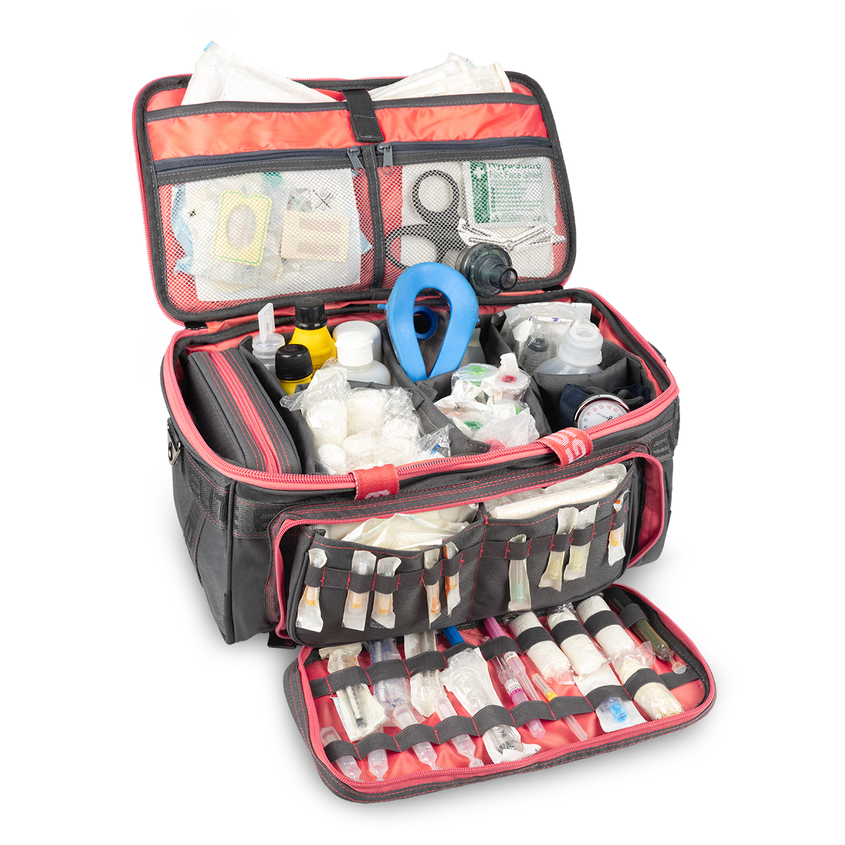 GP's Light medical bag – Grey and Salmon pink - 