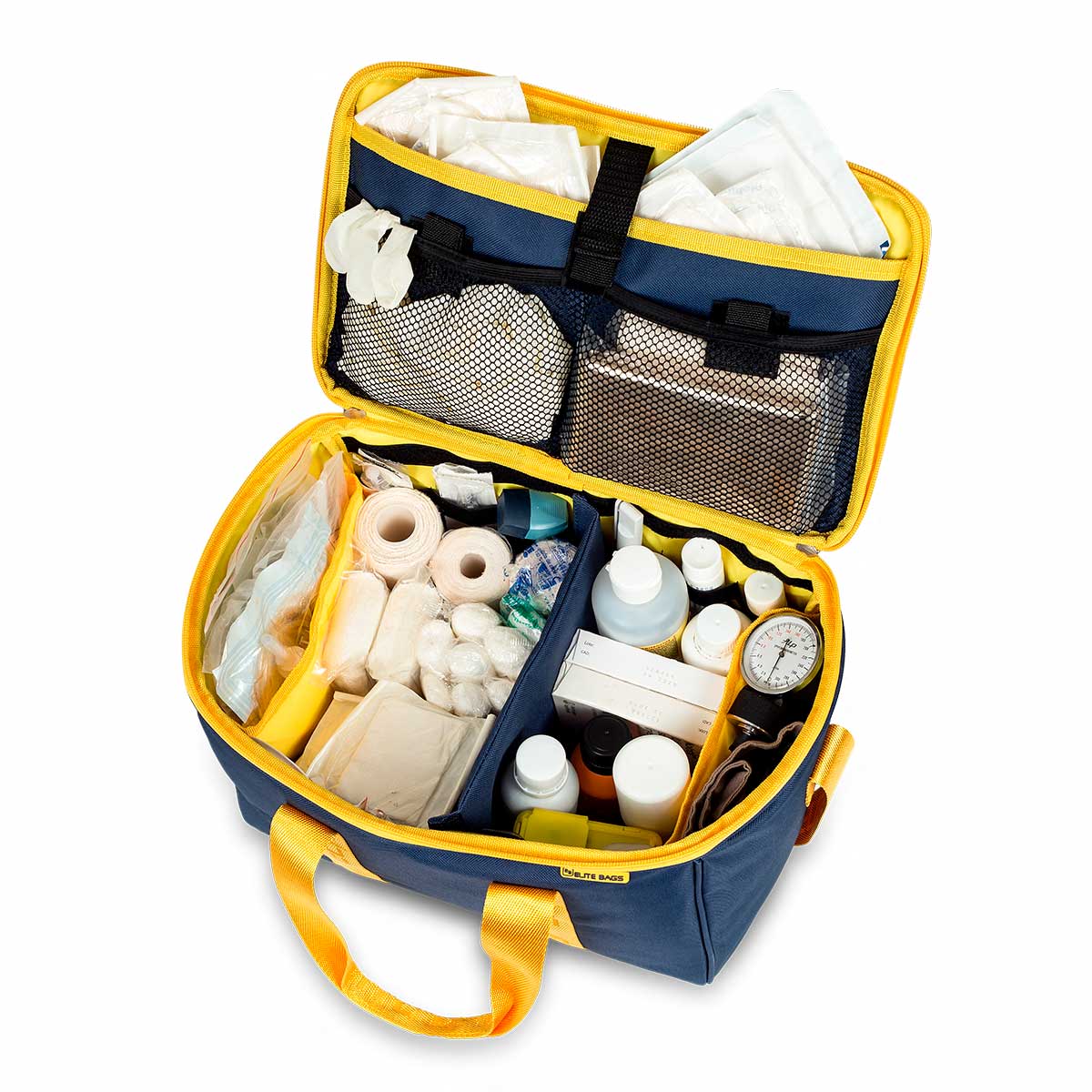 Multipurpose First Aid Bag - Blue/Yellow - Polyester - 