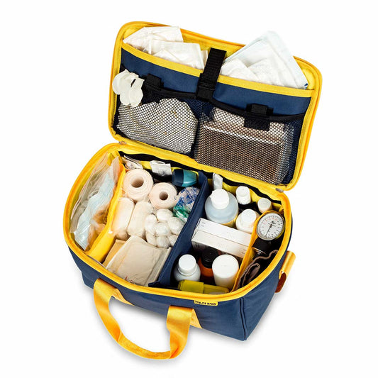 Multipurpose First Aid Bag - Blue/Yellow - Polyester - 