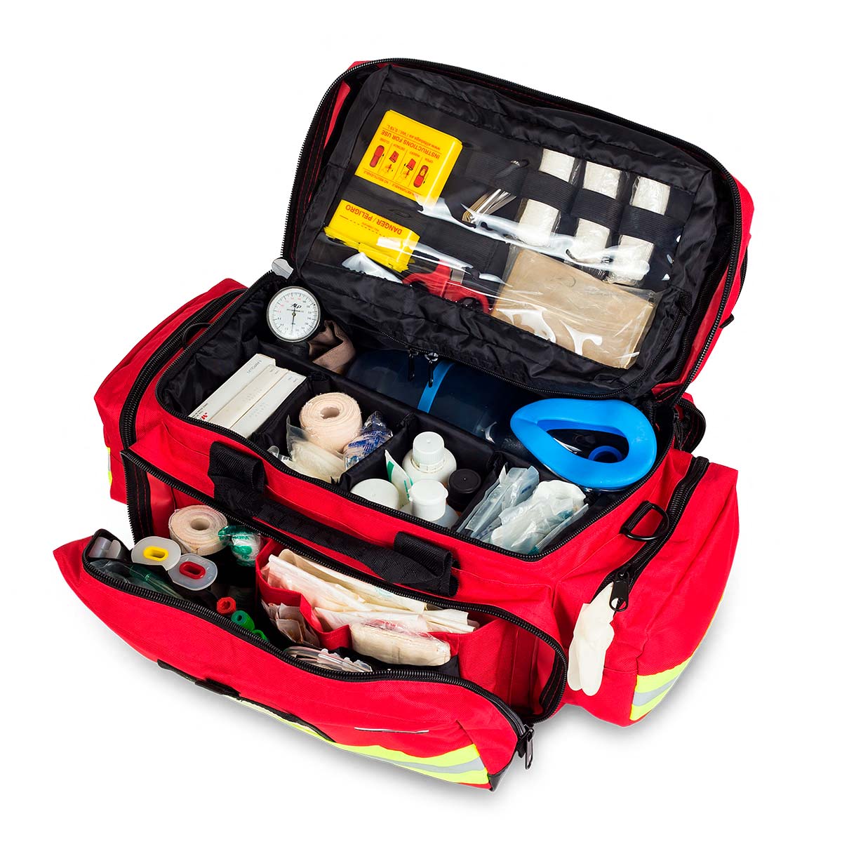 Elite Large Capacity Emergency Bag - Red - 