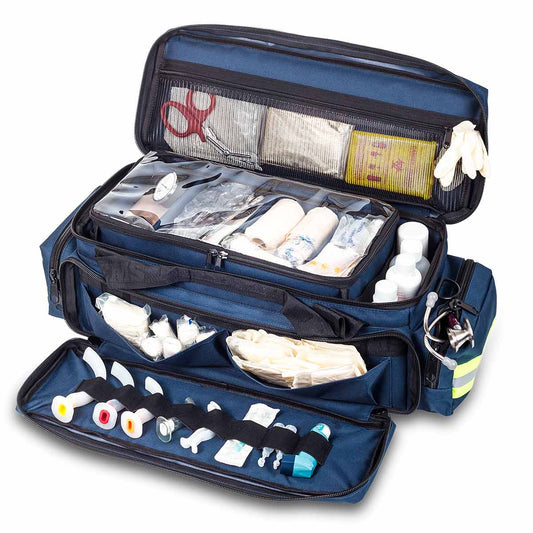 Elite Oxygen Therapy Emergency Bag - Blue - 