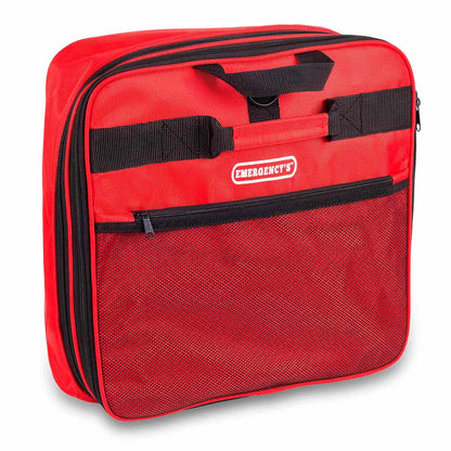 Firefighter Bag - PPE Hose Pack Bag w/ Wheels - Red - 