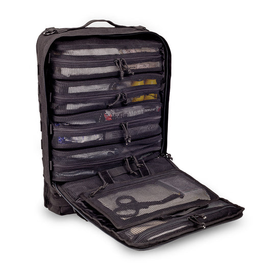 Compact Modular Tactical Backpack Black - Polyester - 