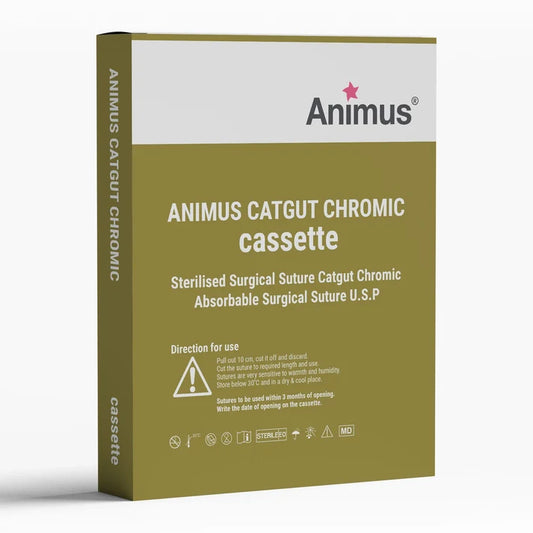 Animus Catgut Cassette Metric 3 50m