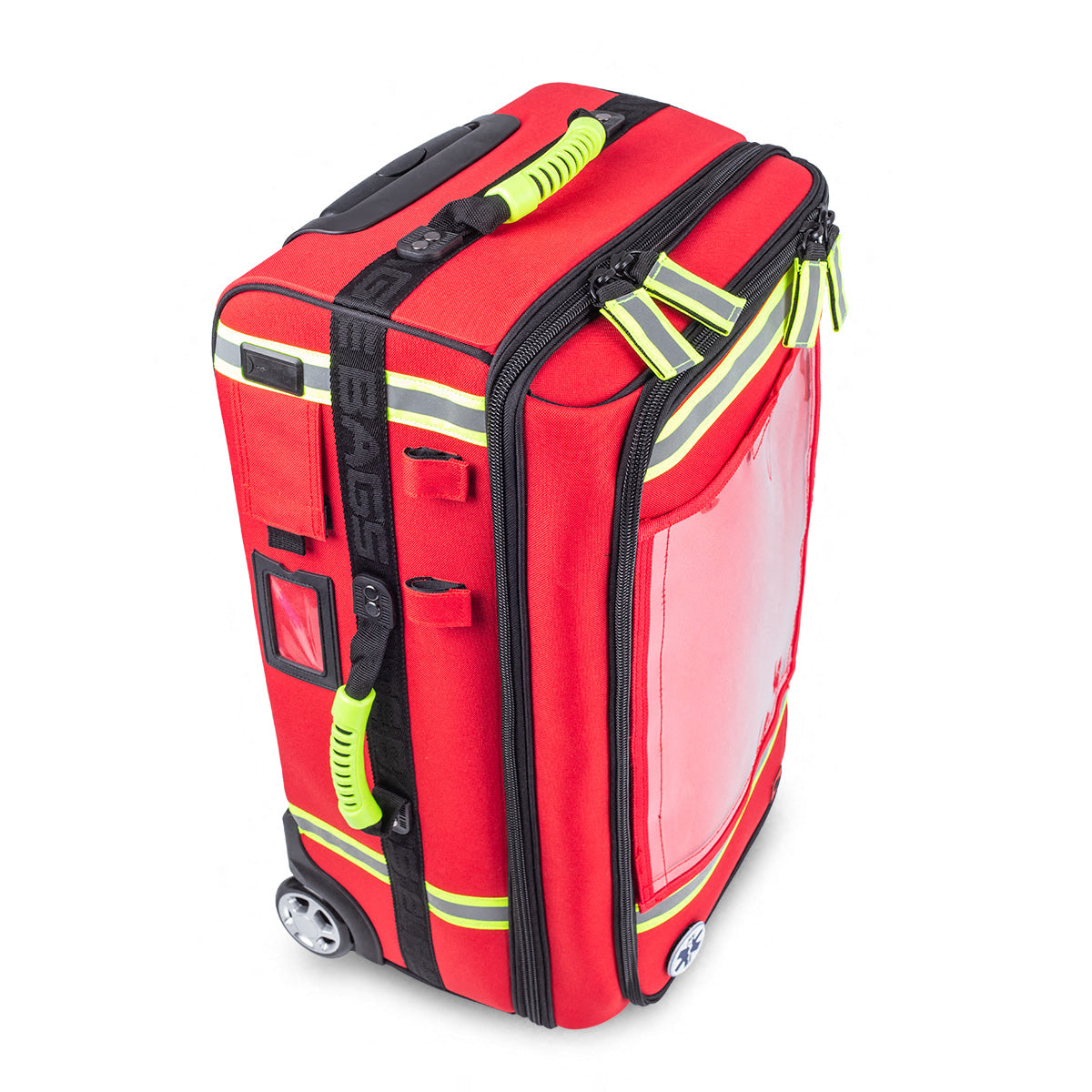 Emerair's Trolley Emergency Respiratory Bag - Red Polyamide - 