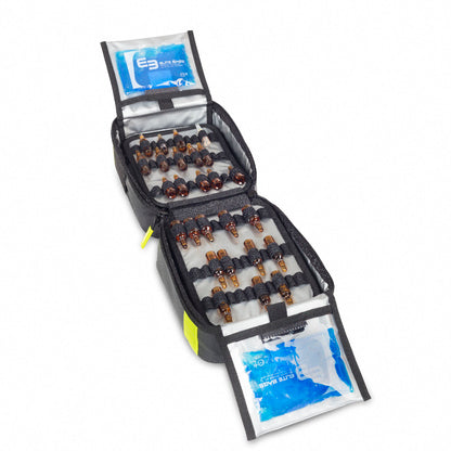 POULERBOX'S, high capacity isothermal ampoule holder, tarpaulin - Black - 