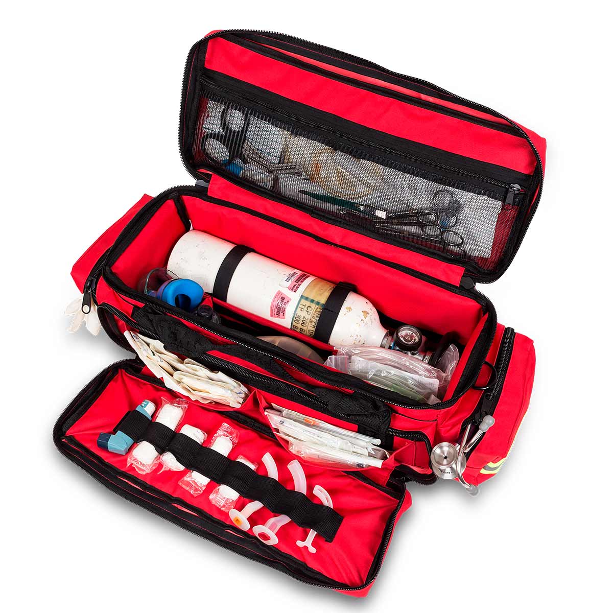 Elite Oxygen Therapy Emergency Bag - Red - 