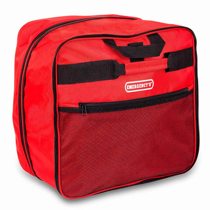 Firefighter Bag - PPE Hose Pack Bag w/ Wheels - Red - 