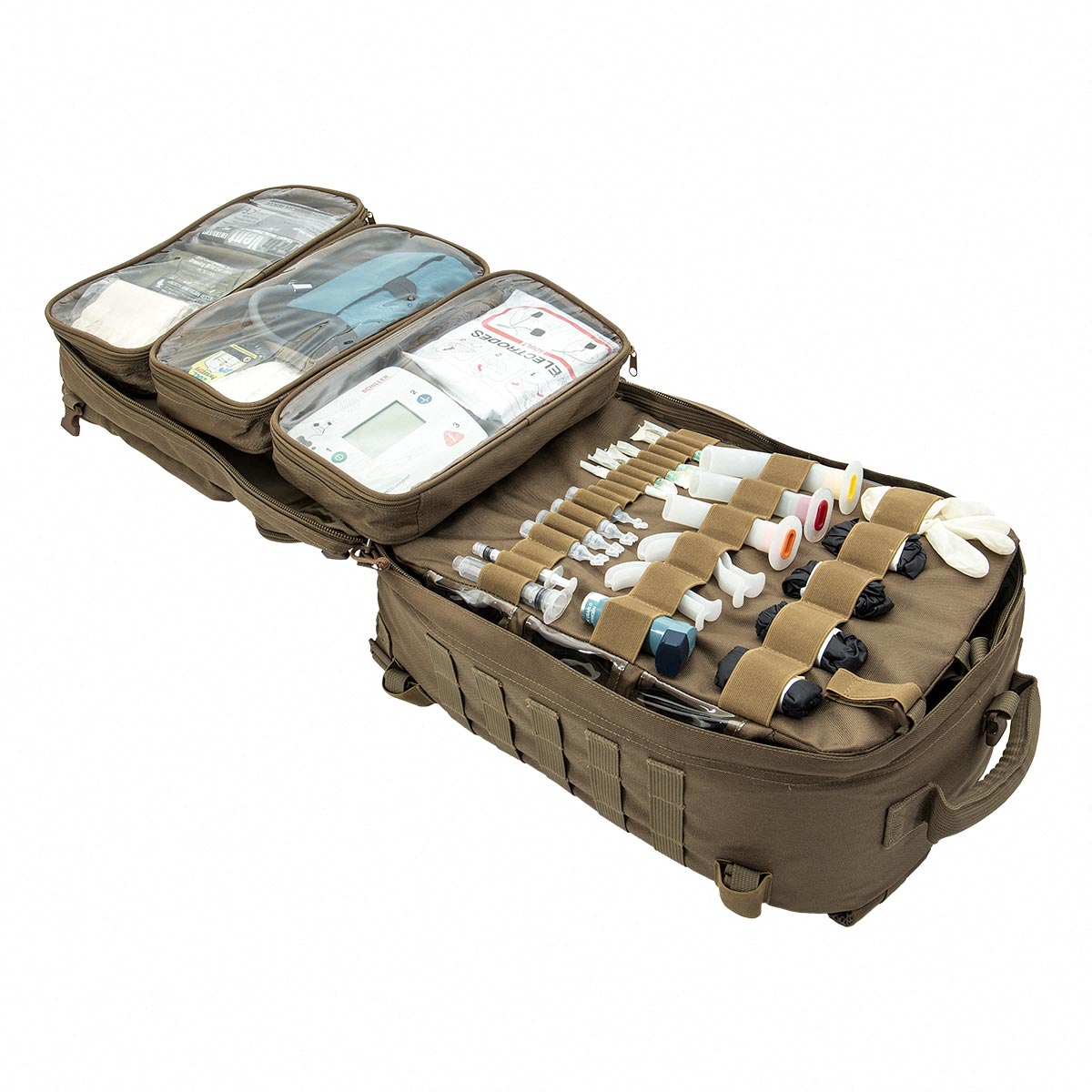 Elite PARAMED'S Rescue & Tactical Backpack - Coyote Tan - 