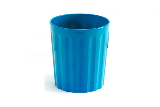 Harfield 220ml (8oz) Fluted Tumbler - Med Blue - Harfields Tableware