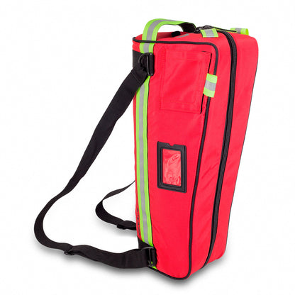 MINI TUBE's Small Oxygen Carrier Bag - Red Polyester - 