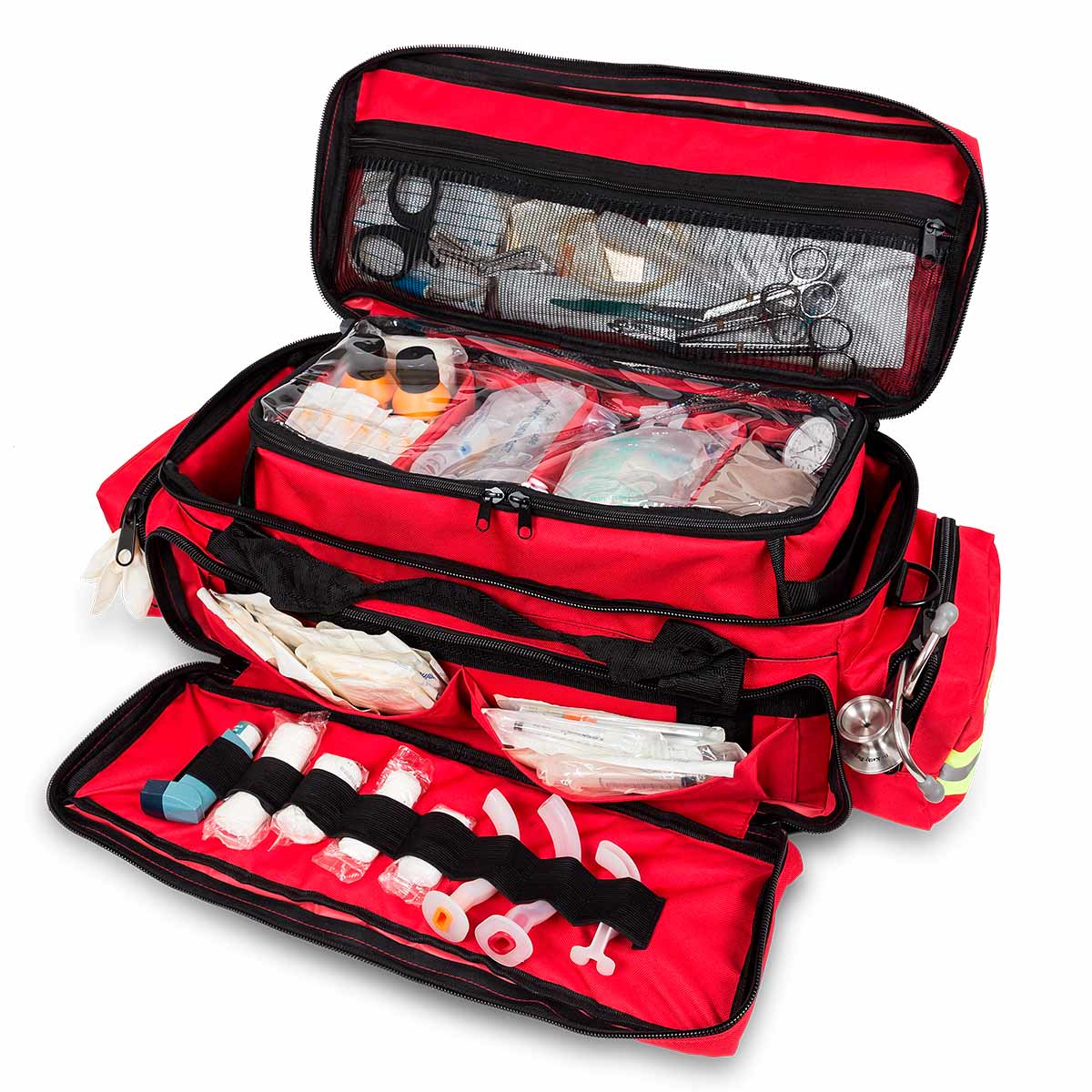Elite Oxygen Therapy Emergency Bag - Red - 