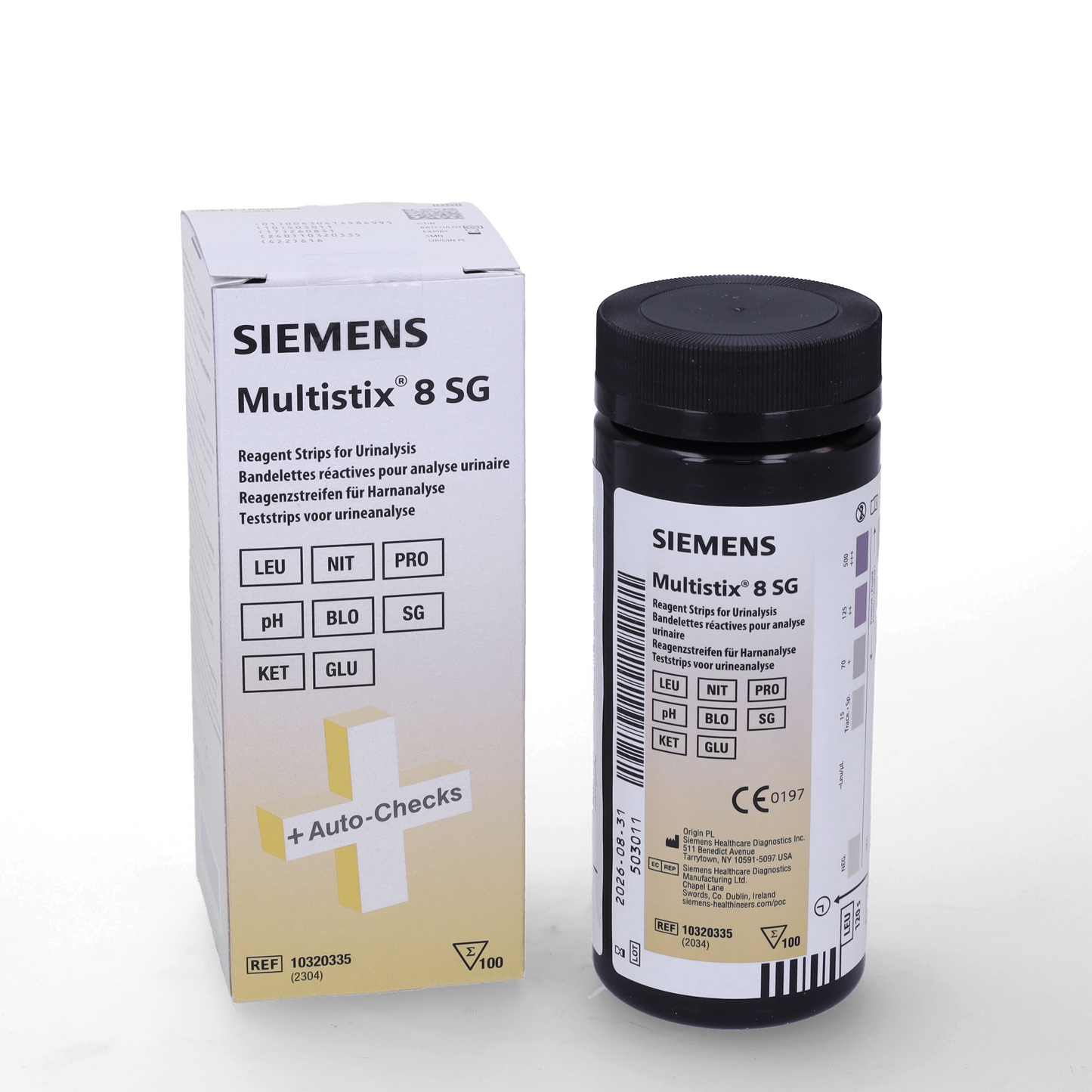 Siemens Multistix 8SG Urinalysis Strips x 100 - 