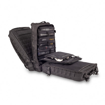 Compact Modular Tactical Backpack Black - Polyester - 