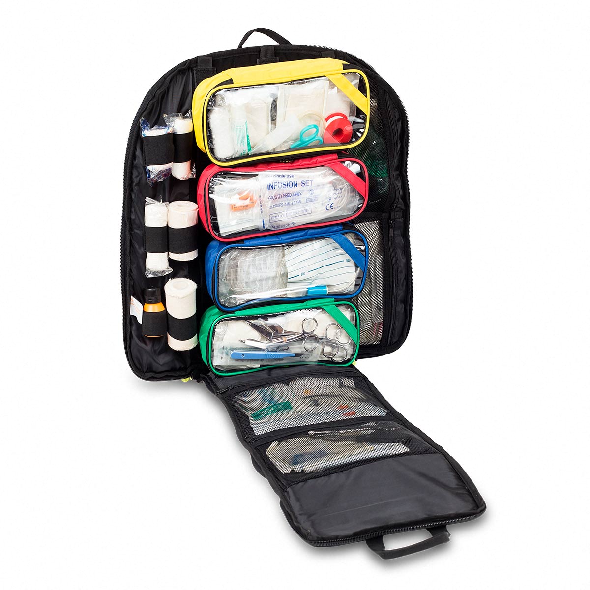 Quick Access BSL Backpack With Fast Opening System - Red - 