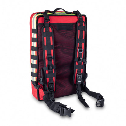 Compact Modular Tactical Backpack Red - Polyester - 