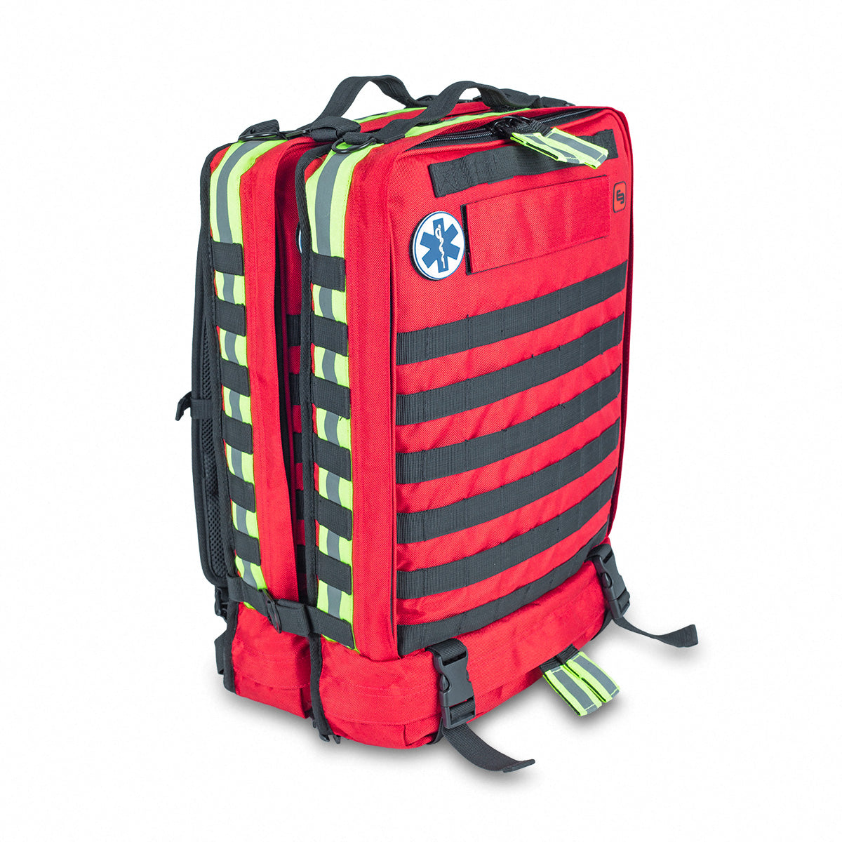 Compact Modular Tactical Backpack Red - Polyester - 