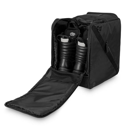 Secure Transport Bag for Boots and Helmet - Black - 