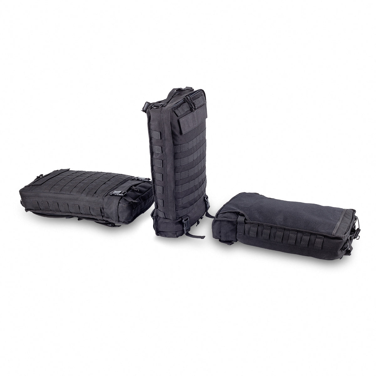 Compact Modular Tactical Backpack Black - Polyester - 