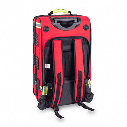 Emerair's Trolley Emergency Respiratory Bag - Red Polyamide - 