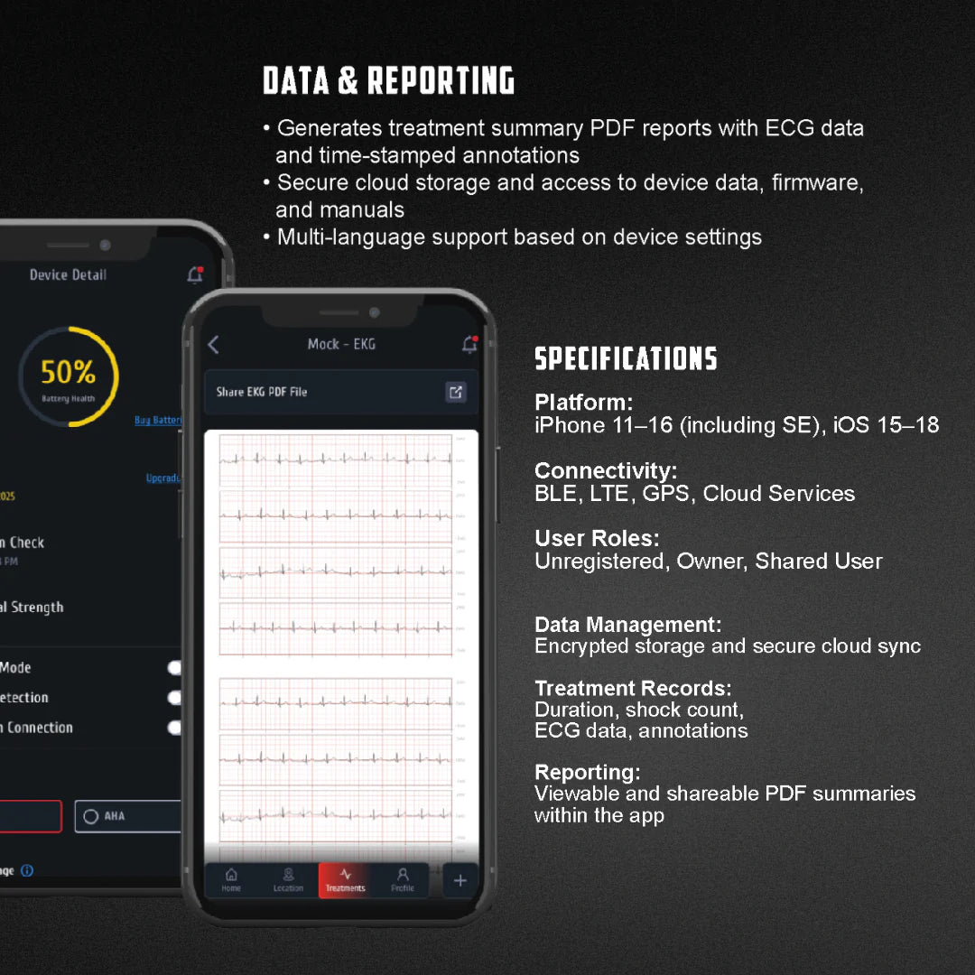 Heart Hero Elliot Automated External Defibrillator - 