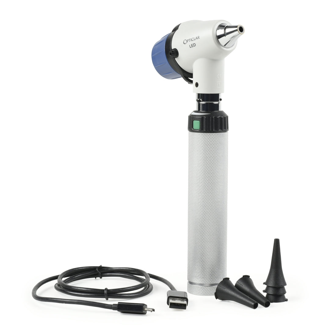 Opticlar VarioScope Otoscope Set - ADAPT Lithium USB Rechargeable Handle