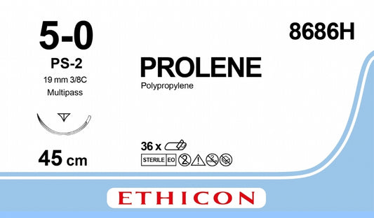 Prolene Blue Monofilament PS-2 PRIME MP - Box of 36