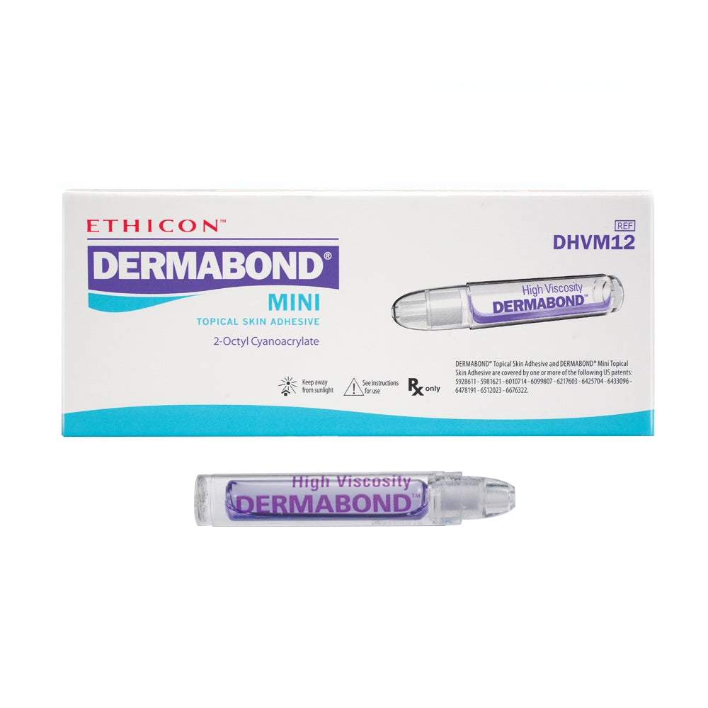 Dermabond Mini HV Topical Skin Adhesive 0.36ml - Box of 12