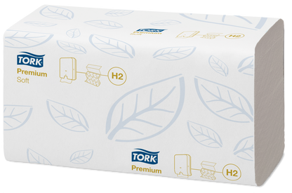 Tork Xpress Soft Multifold Hand Towel White - 2Ply - 100289 - 21 x 150 Sheets - 