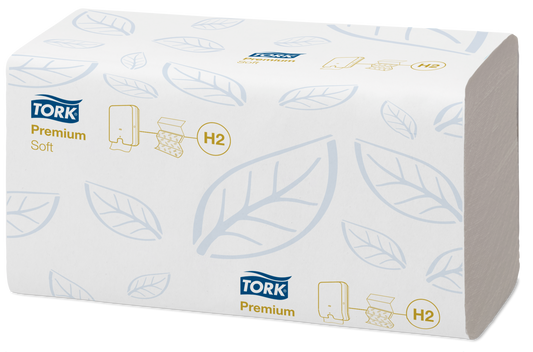 Tork Xpress Soft Multifold Hand Towel White - 2Ply - 100289 - 21 x 150 Sheets - 