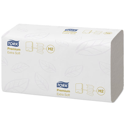 Tork Xpress Extra Soft Multifold Hand Towel Premium 2Ply - 100297 - Case of 21 x 100 Sheets - 