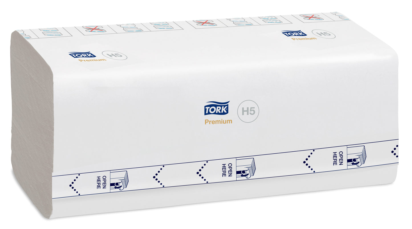 Tork PeakServe® Continuous™ Paper Hand Towels White H5 - Case of 12 - 
