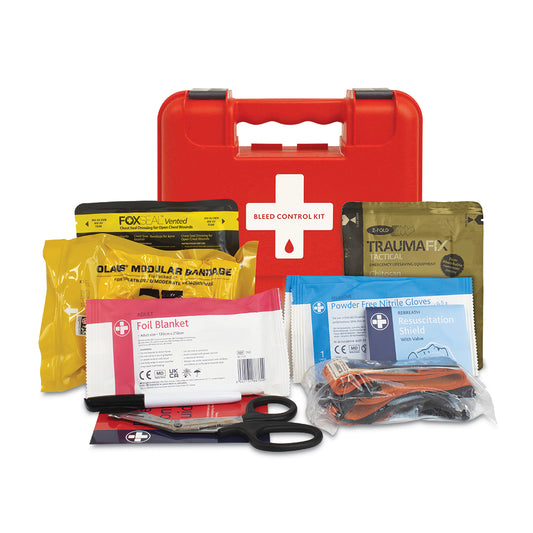 TraumaFix Bleed Control Kit - Pro in Titan Box - Small - Red - 