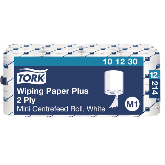 Tork Centrefeed Wiping Paper Plus White M1 - 
