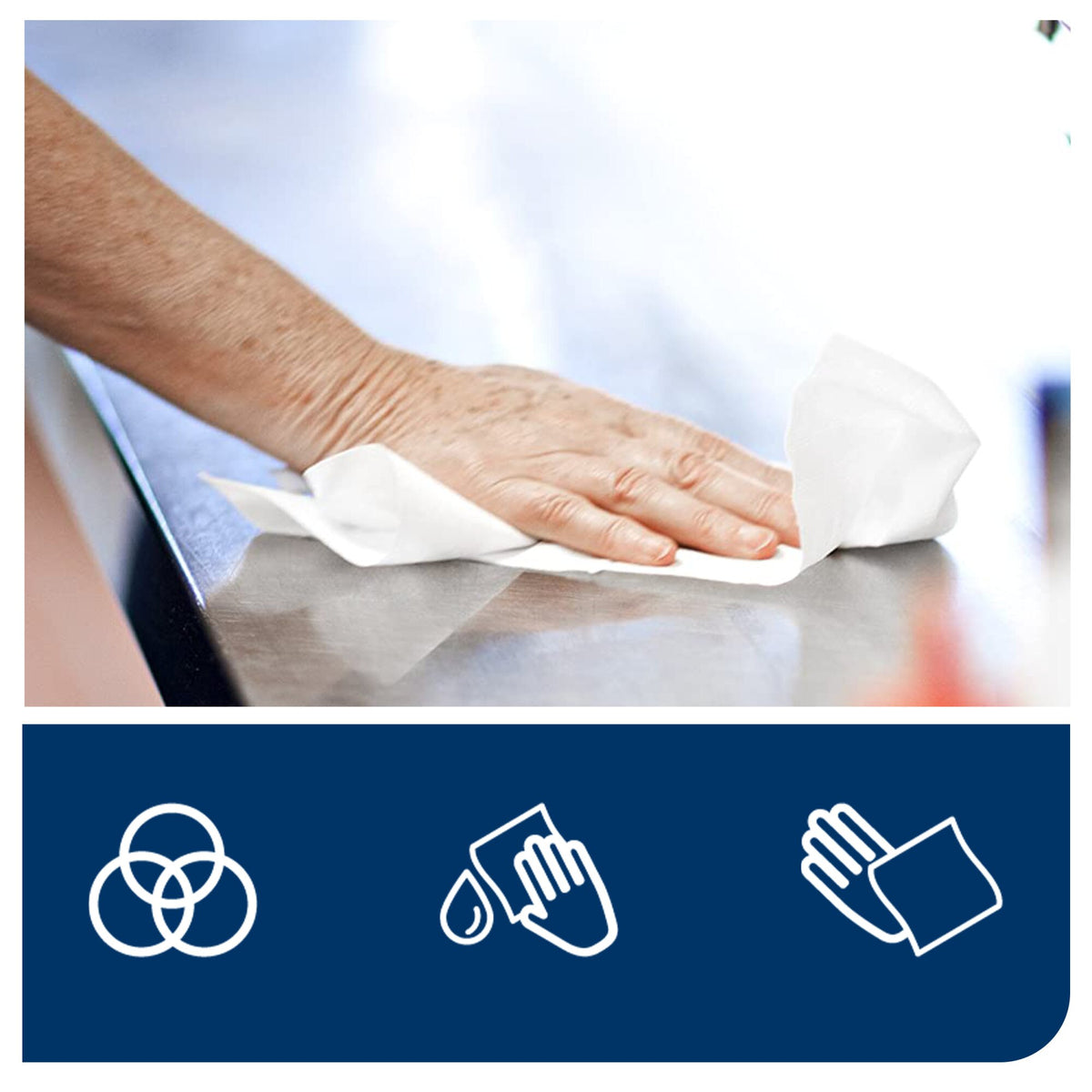 Tork Centrefeed Wiping Paper Plus White M1