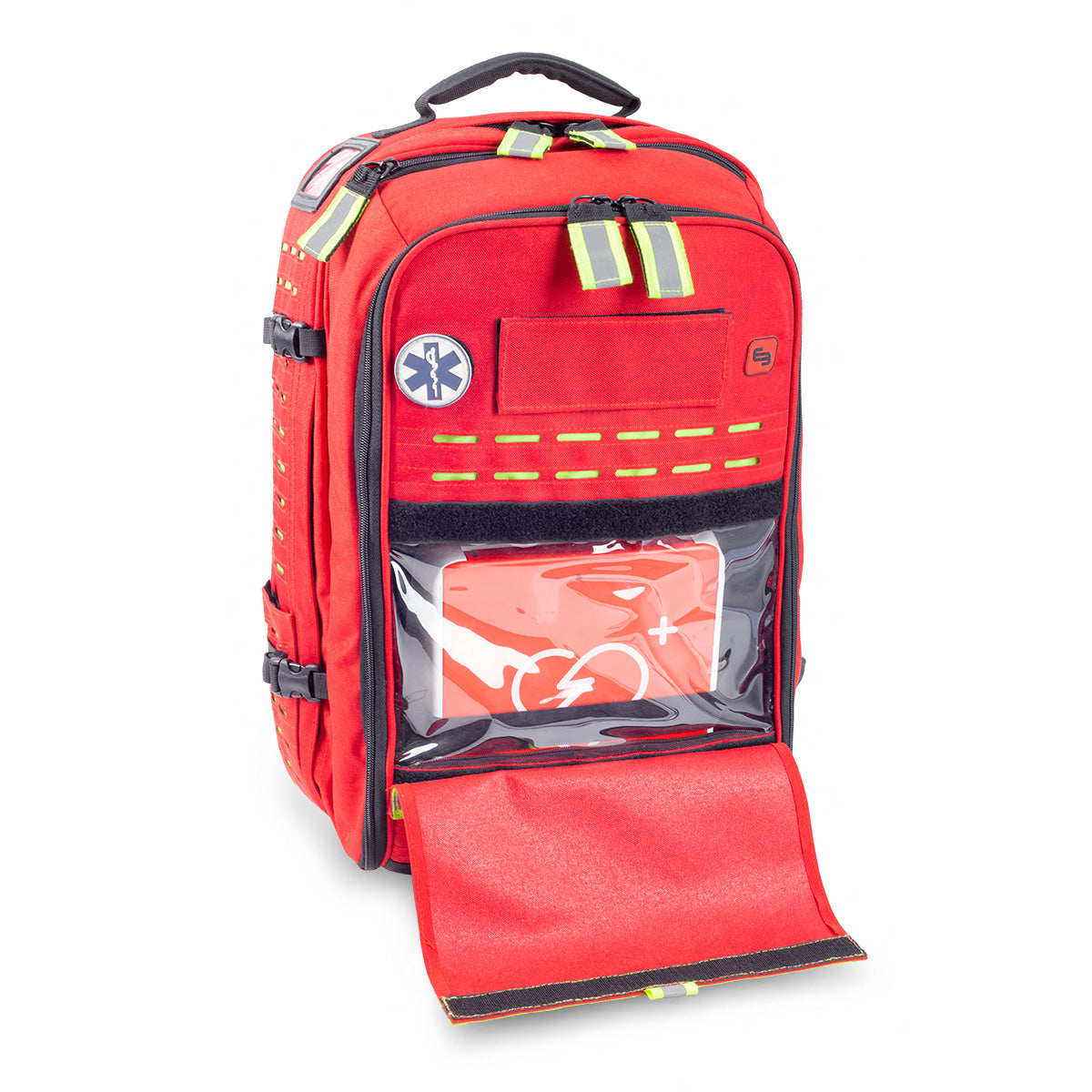 Robust's - Tactical Backpack with Adjustable Inner Layout - Red - 