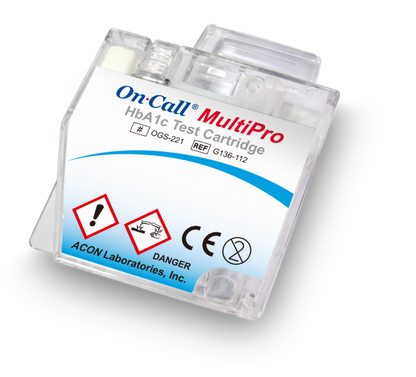 On-Call MultiPro HbA1c test cartridges (10 pack)