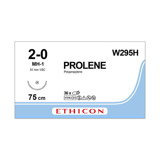 Prolene Blue 75cm Suture - Box of 36