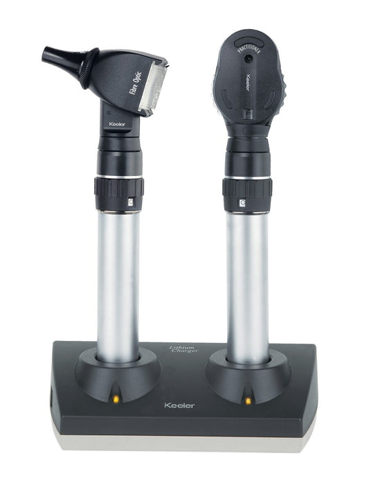 Practitioner Ophthalmoscope (LED)   / Fibre Optic Rechargeable Desk Set 3.6V - 