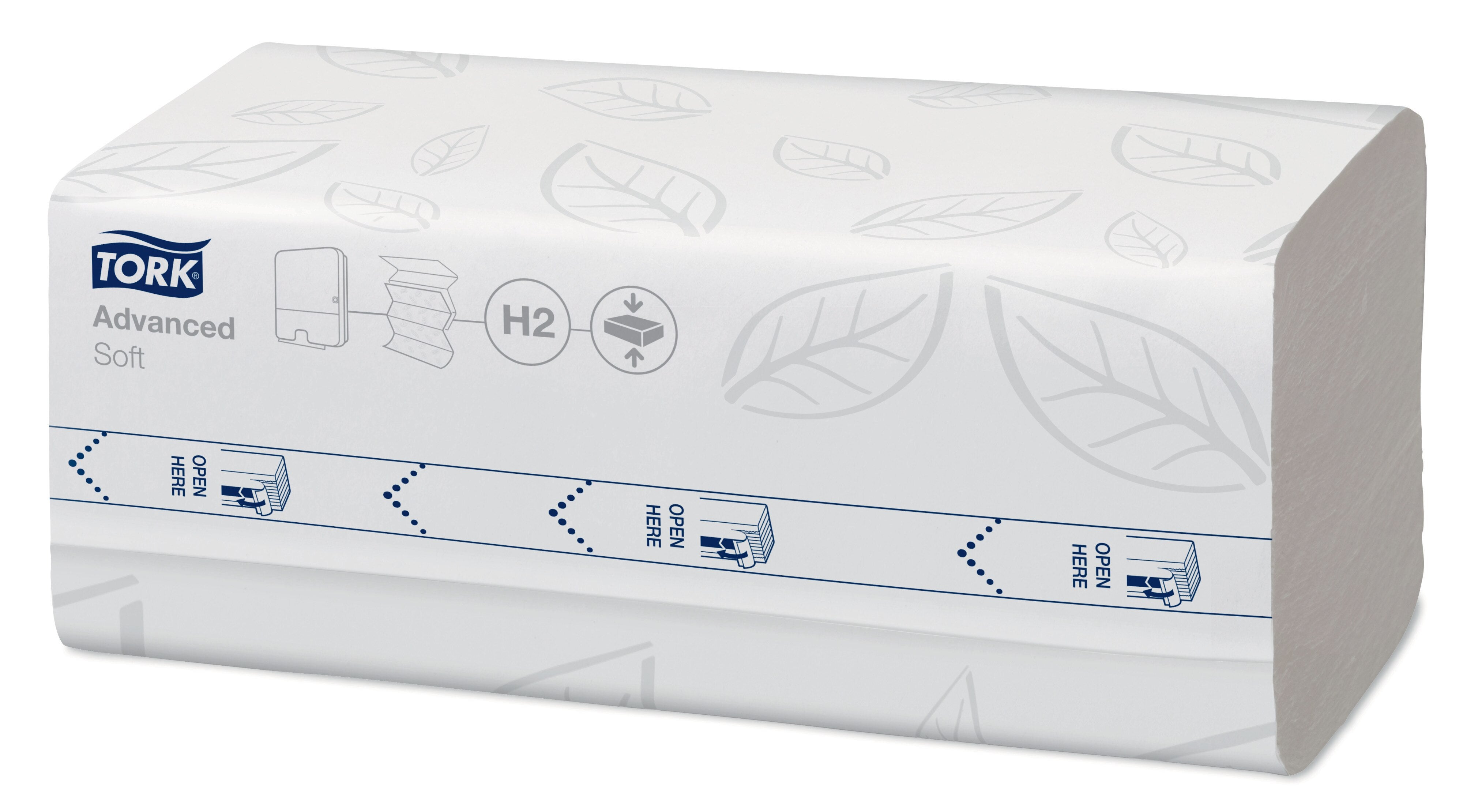Tork Xpress Compressed soft Multifold Hand Towel White H2 (12x200 ...