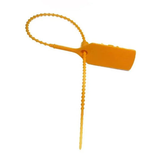 Single-Use Orange Equipment Security Seals - Pack of 50 - 