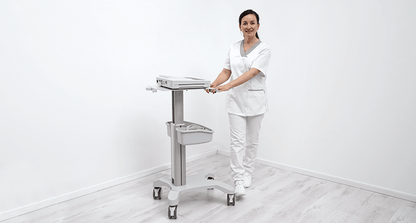 Height Adjustable ECG Cart - Compatible with all seca ECG Machines - SECA
