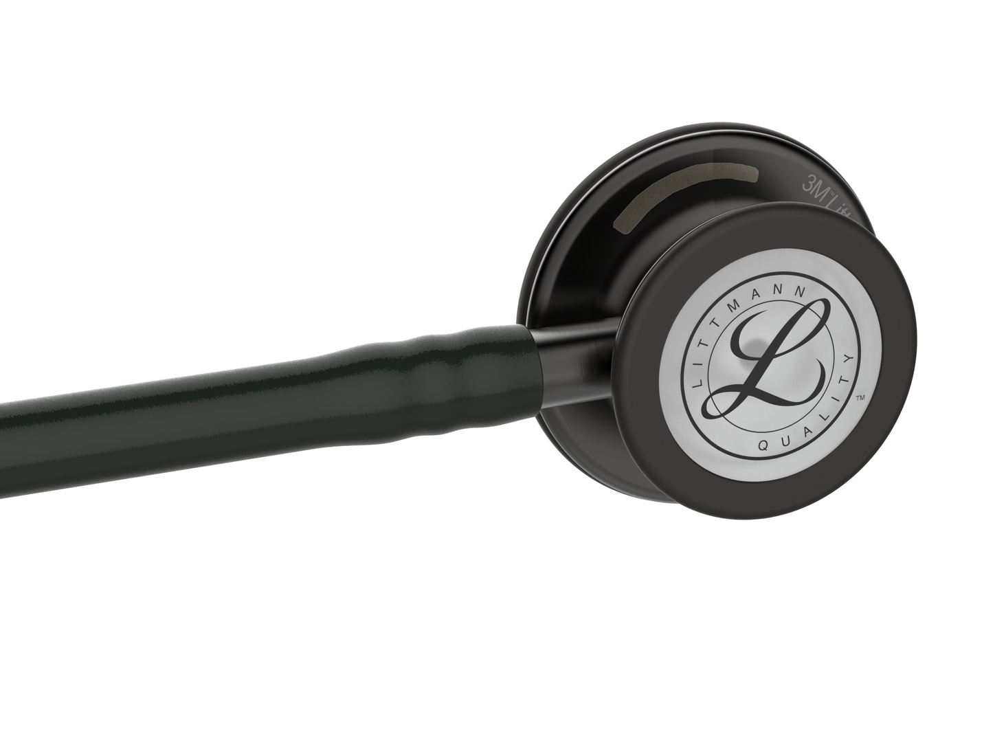 Littmann Cardiology IV Diagnostic Stethoscope: Smoke & Grey - Smoke Stem 6238 - Over Engraved - 