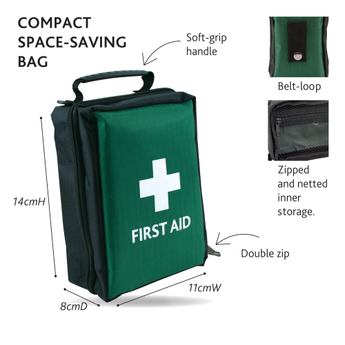 Travel First Aid Kit in Helsinski Bag - Reliance