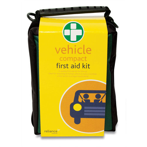 Compact Vehicle First Aid Kit in Helsinski Bag – Medisave UK