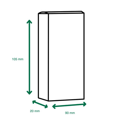PurePac Tablet Cartons 135mm x 60mm x 44mm - Pack of 250